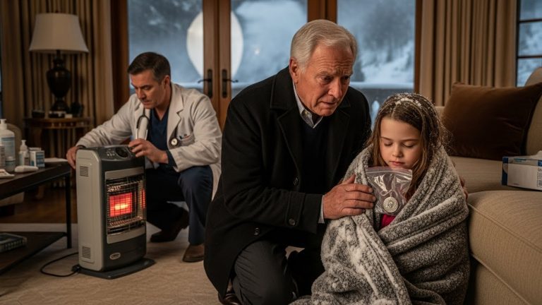 A Reclusive Billionaire Found A Frozen Child At His Gate On Christmas Eve, But When He Opened Her Locket, He Realized She Was The Granddaughter He Never Knew Existed