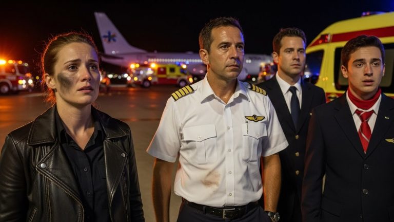 She Sat in Silence for 3 Hours. When The Plane Caught Fire, Her Voice Made The Military Pilots Freeze.