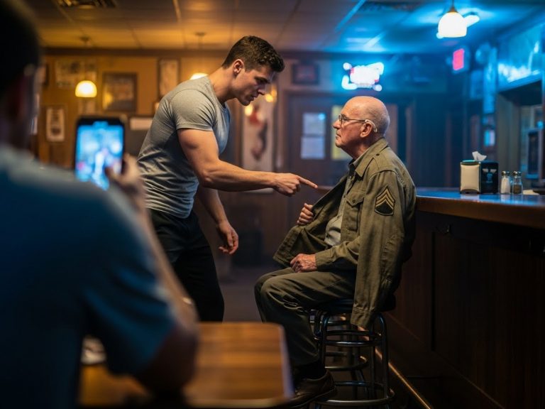 They Mocked My Old Patch and Called Me a Fake in Front of Everyone. They Didn’t Know Their Commander Was About to Walk In, Salute Me, and Reveal the Classified Secret I’ve Kept Buried Since 1971.