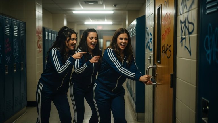 Rich Bullies Locked A Poor Student In A Bathroom To Steal Her Scholarship, But They Didn’t Realize The Janitor Was Watching Everything