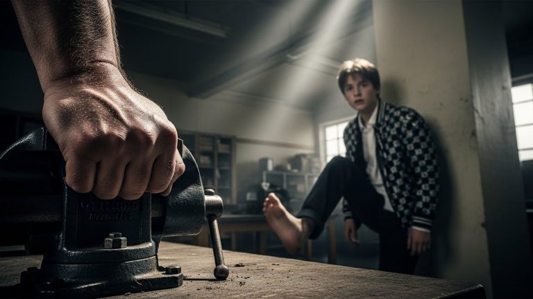 The Mechanic’s Justice: What a Blue-Collar Dad Did When Bullies Used His Son’s Shop Tools Against Him