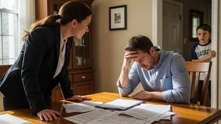 MY SON’S WHISPER EXPOSED A FAMILY CONSPIRACY: I Canceled My Flight, Staked Out My Own House, and What I Saw My Husband and His Sister Hiding Was Not an Affair—It Was a Legal Takedown That Could Have Left Us Homeless and Bankrupt.