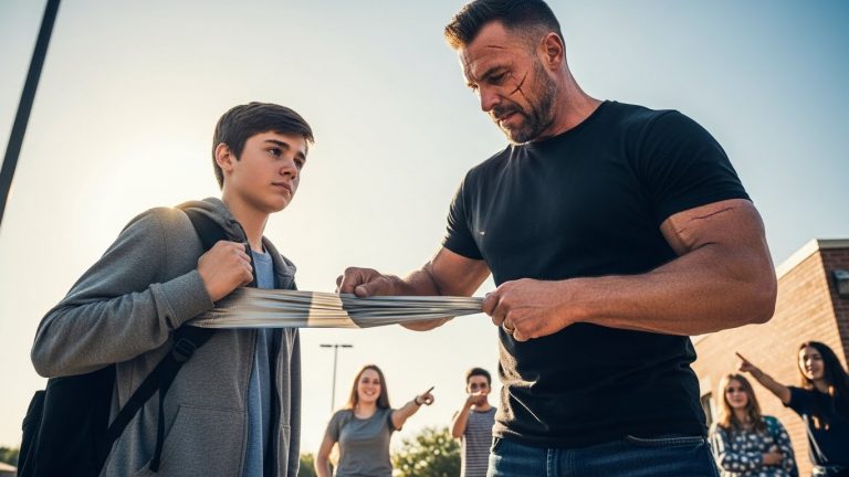 They Taped a “DO NOT TOUCH” Sign on My Son’s Back to Isolate Him. They Laughed When He Cried. They Didn’t Realize His Father Commanded an Elite Special Ops Unit—and We Don’t Leave Men Behind.