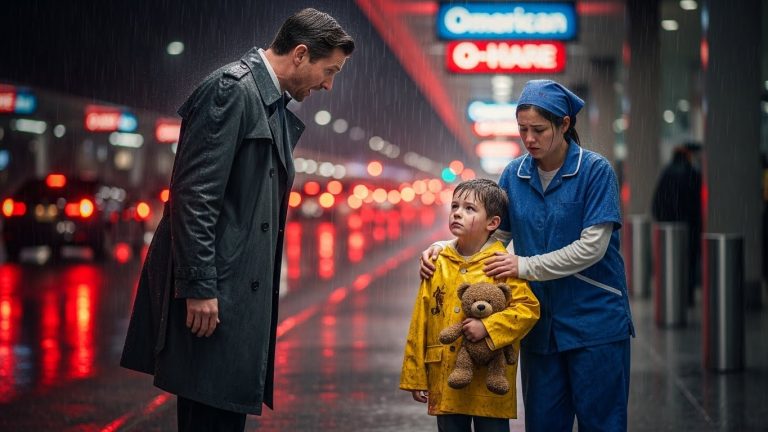 HE WAS THE RICHEST MAN IN THE TERMINAL. SHE WAS CLEANING THE FLOORS. ONE QUESTION CHANGED THEIR LIVES FOREVER.