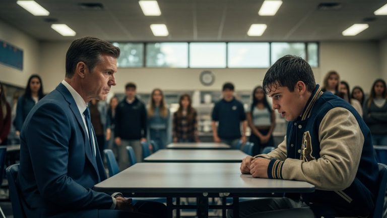 I Saw A Bully Using A Student As A Footrest. He Didn’t Realize Who Was Watching.