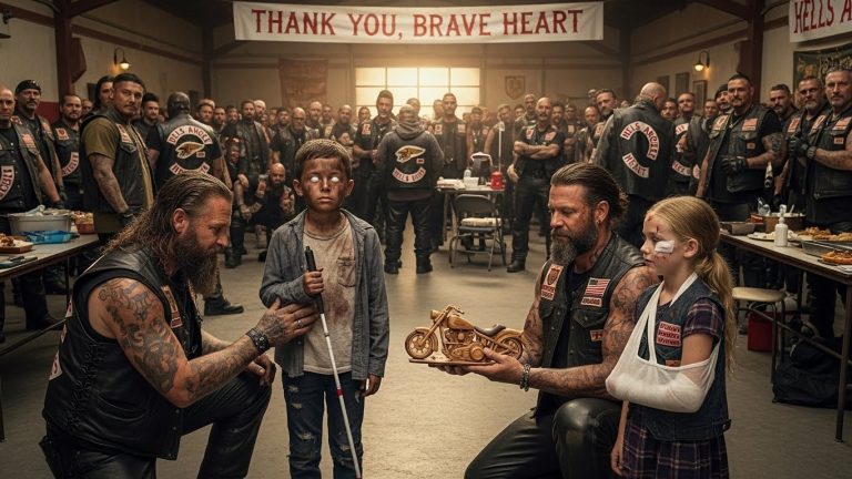 I Lost My Eyesight Saving a Biker’s Daughter from a Fire. When the State Tried to Take Me Away, 300 Hells Angels Showed Up to Stop Them.
