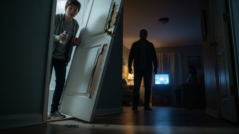 I Broke A $1 Salt Shaker. Now My Stepdad Is Taking The Bathroom Door Off Its Hinges, And My Mom Just Turned Up The TV Volume To Drown Out My Screams.