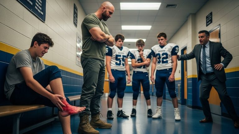 THEY THOUGHT MELTING THE SKIN OFF MY FEET WAS A “PRANK.” THEY DIDN’T KNOW MY SPECIAL FORCES DAD WAS WATCHING THE WHOLE THING—AND HE WASN’T LEAVING UNTIL JUSTICE WAS SERVED.