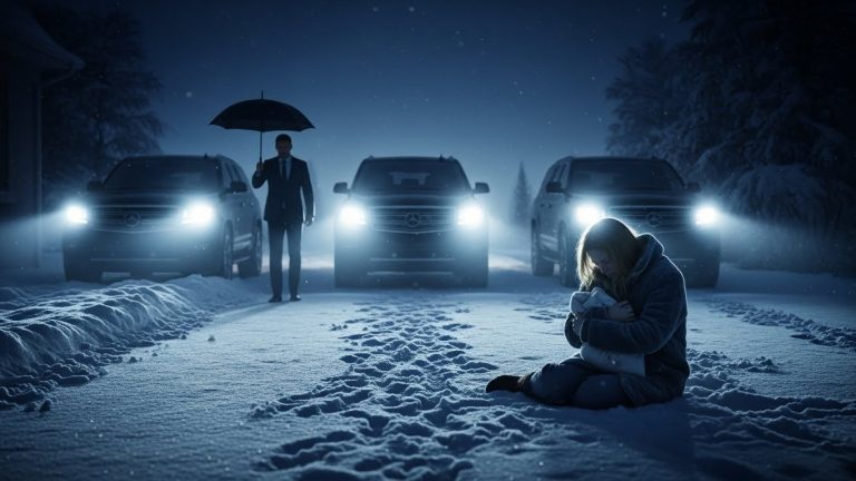 THEY THREW ME AND MY NEWBORN INTO A BLIZZARD FOR A “PRANK.” THEY DIDN’T KNOW I HAD JUST INHERITED THE BANK THAT OWNED THEIR MANSION.
