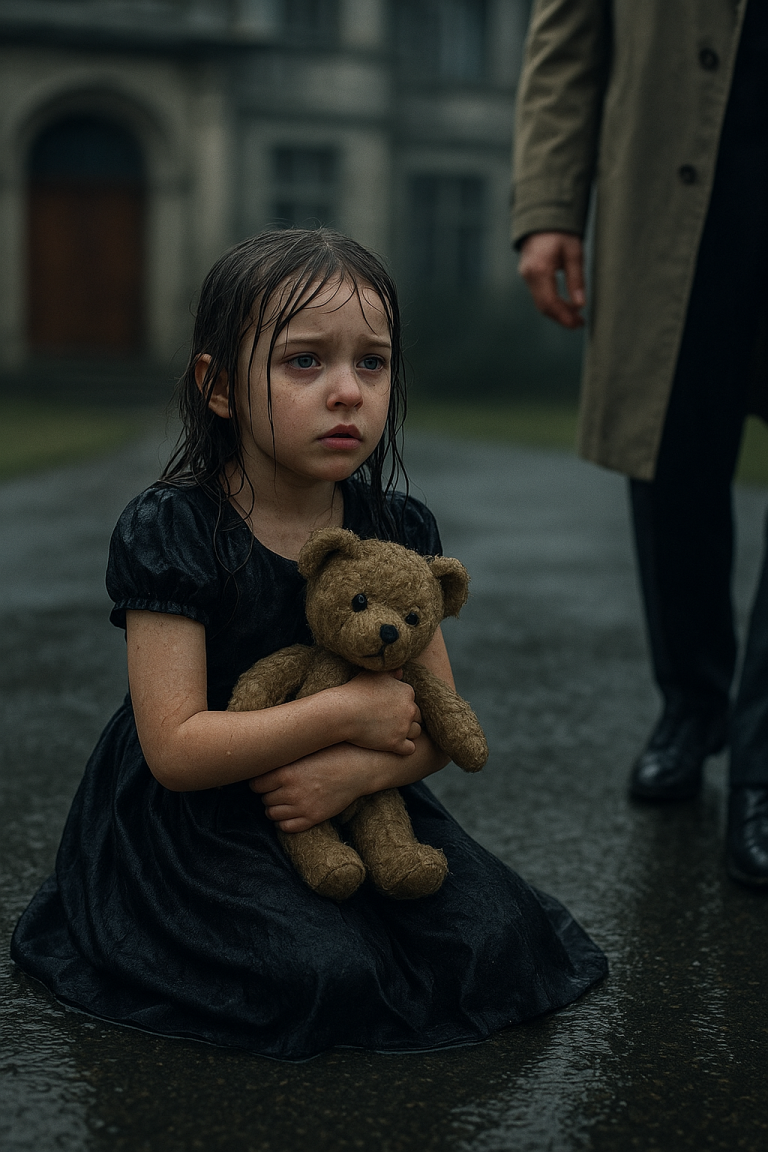They Froze Her After Her Father’s Funeral, Thinking No One Was Watching. Then A Billionaire Stepped Out Of A Rolls Royce And Changed Everything.