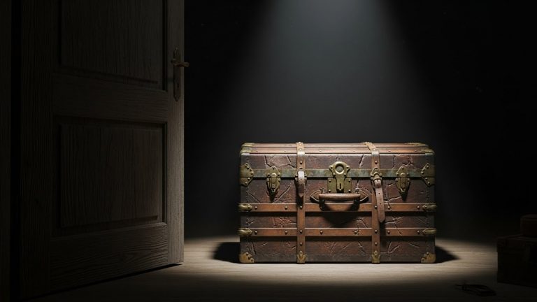 For 52 years, my wife banned me from the attic. She said it was ‘just junk.’ But while she was in the hospital, I broke the lock—and found a trunk full of letters that proved my entire family was built on a lie.