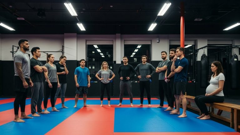 They Laughed at Her 8-Month Belly in a Fight Class. Then She Grabbed the Knife.