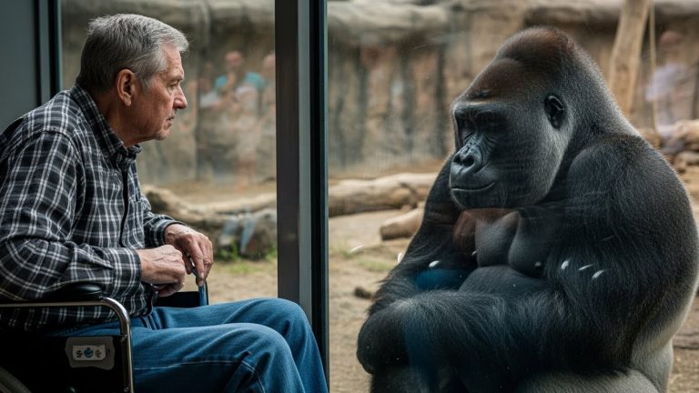 I Screamed for Help as the Beast Dragged My Wheelchair Into the Pit, but When the Dust Settled and the Keepers Drew Their Guns, What the 400-Pound Gorilla Did Next Silenced the Entire Zoo and Left Me Weeping in the Dirt.