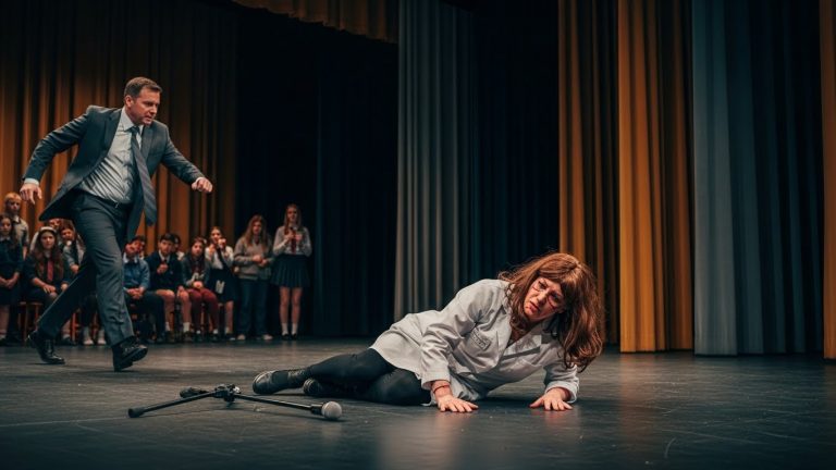 He Mocked The School’s ‘Monster’ Janitor To Impress His Rich Friends—Until The Principal Revealed The Horrifying Secret Behind Her Scars