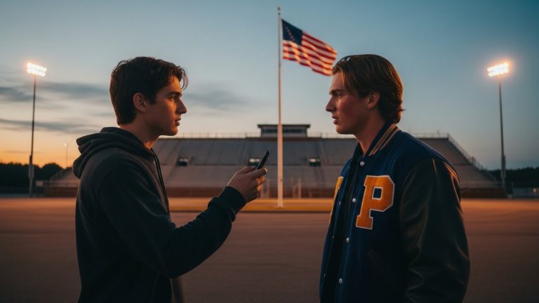 The Hidden Digital Trap: How My Sister and I Exposed Our High School’s Bully-King and Saved a Girl From Public Humiliation on Friday Night. They thought their online campaign was invisible, but we found the evidence. What we risked to deliver justice will shock you.