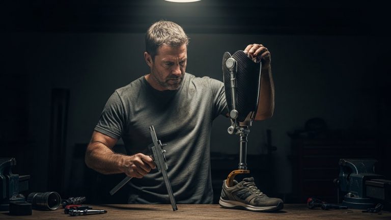 I Was The “Cyborg Girl” They Loved To Torment Until The Captain Of The Football Team Snapped My $80,000 Prosthetic Leg Just For A TikTok Video. He Thought My Dad Was Just A Grease-Monkey Mechanic. He Didn’t Know That The “Junk” In Our Garage Was Classified Military Tech, Or That The Black SUVs Pulling Up To School Weren’t There To Negotiate—They Were The Cleanup Crew.