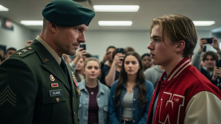 They Targeted The Quiet Girl In Class. They Didn’t Know Her Father Was Special Forces—And He Just Came Home.