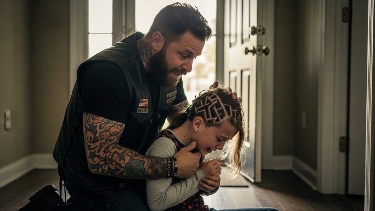 I Sent My Daughter To School With Braids, She Came Home With Her Head Shaved By Bullies—So I Called 300 Of My Brothers To Teach The Town A Lesson About Protection.