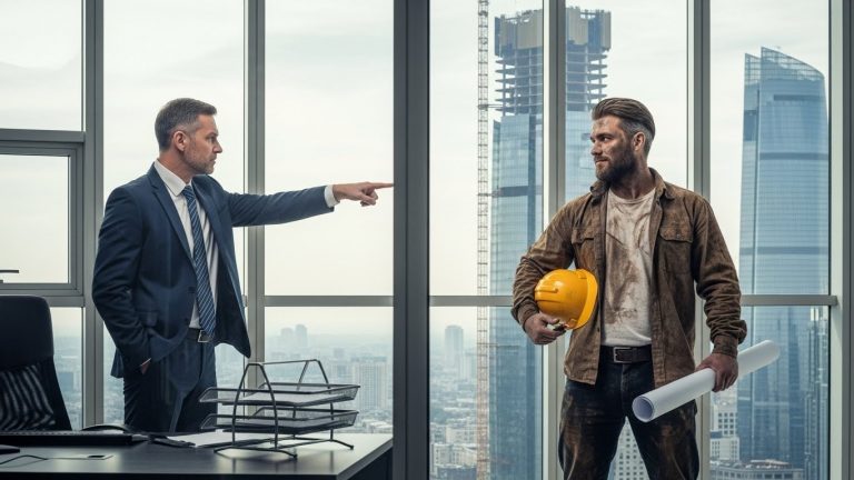 He Spat On My Boots And Told Me I Was “Trash” Unfit For His Luxury Lobby. He Threw Me Out Like A Stray Dog, Laughing While He Handed Me A Pink Slip I Didn’t Even Need. He Thought He Was Cleaning Up The Site, But He Just Fired The Man Who Signs His Paychecks. Watching His Face Crumble When The CEO Called Me “Boss” Was The Sweetest Revenge I’ve Ever Tasted. Never Judge A Book By Its Cover—Or A Billionaire By His Muddy Jeans.