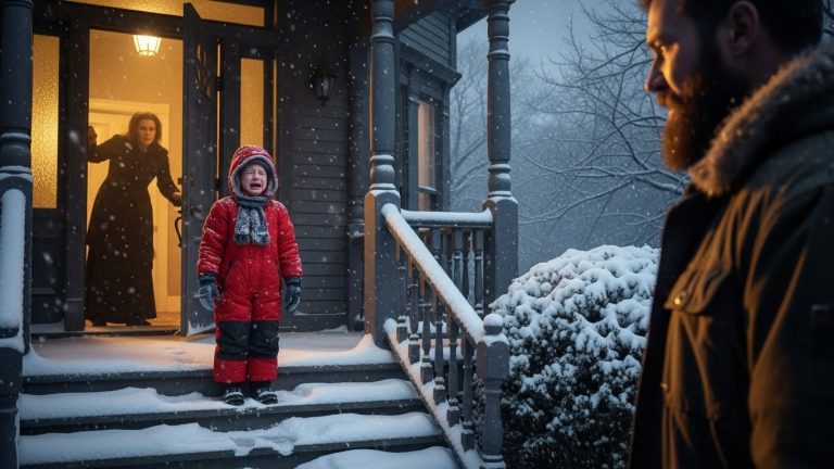 My Stepmom Threw Me Out in a Blizzard for Breaking an Ornament. She Didn’t Realize Our ‘Scary’ Neighbor Was Watching.