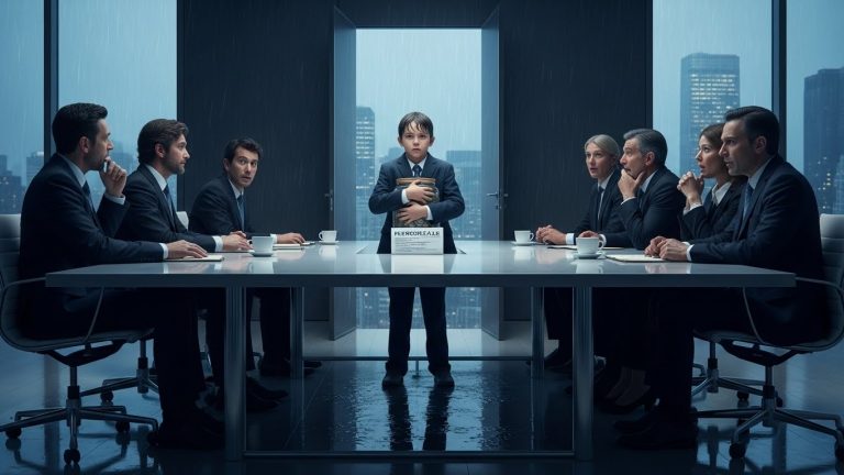 The CEO Laughed When a 7-Year-Old Boy Walked into the Boardroom. Then the Boy Put a Jar of Pennies on the Table.