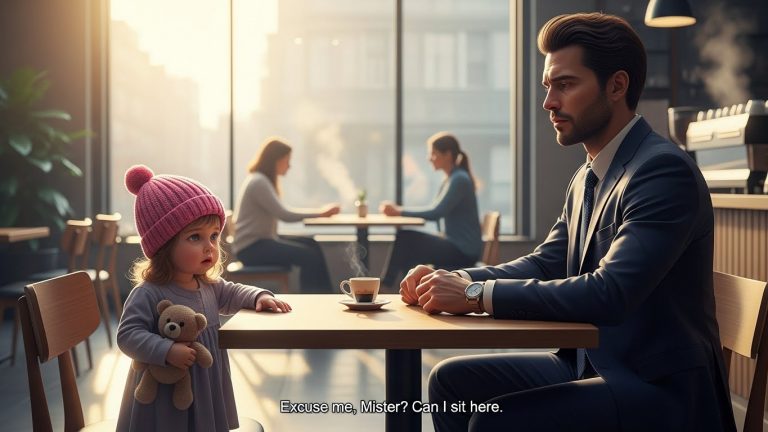 A Sick 3-Year-Old Asked Me “Can I Sit Here?”—I Had No Idea She Was About To Save My Life.