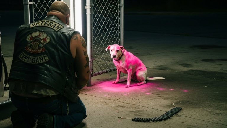 I watched those kids laughing while that poor dog shook in terror, thinking it was a joke. They didn’t see me coming on my Harley.