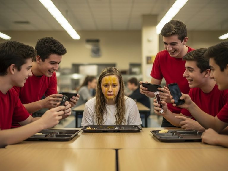 My Daughter Was Being Bullied in the Cafeteria. They Didn’t Know Her Dad Was a ‘Dead’ Navy SEAL Watching from the Window.