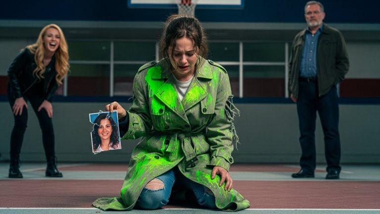 Rich “Queen Bee” Destroys Orphan’s Vintage Coat With Paint, Not Realizing The Retiring History Teacher Was Watching And He Knew The Dean Of Harvard