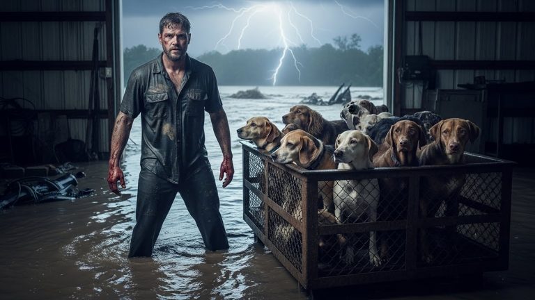 They Called Me “The Scrap Man” & Laughed At My Cart… Until I Used It To Drag 14 Dogs Through Hell.