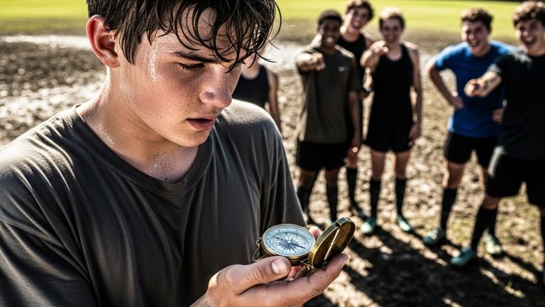 Rich Recruits Kicked a Poor Boy’s “Trash” Compass into the Mud. They Didn’t Know the Admiral Watching Owed His Life to It.