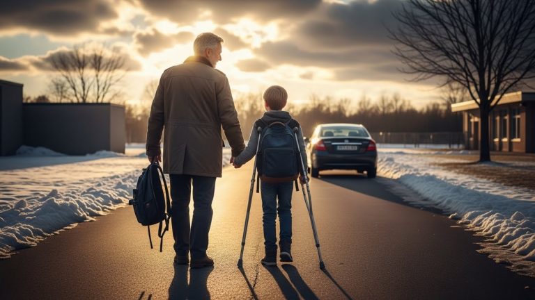 They Threw A Disabled Student’s Backpack Into The Snow And Laughed—Until The “Iron” Principal Walked Out And Ended Their Season