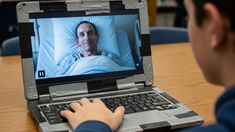 They Deleted A Poor Student’s Hard Drive As A “Prank,” Destroying His Dead Father’s Only Voice Recordings. They Didn’t Know The “Scary” School Proctor Was A Marine—And He Was Standing Right Behind Them.