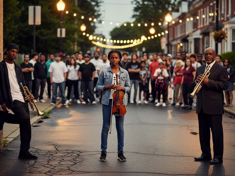 I played my violin while they loaded their guns. They told me the neighborhood was hopeless, that we were born to fight and die on these concrete corners. But the night I stood on the fire escape and played for the gang leaders, I realized that even monsters have hearts—if you know the right song to break them.