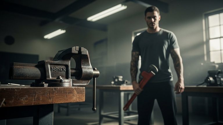 I Was An Ex-Con Teaching High School Shop Class When I Saw The Varsity Quarterback Crushing A Quiet Kid’s Hand In A Vice Grip. I Didn’t Yell. I Didn’t Call The Principal. I Reached For A 24-Inch Steel Wrench And Showed Him The Difference Between A Bully And A Monster. The Sound Of The Impact Still Haunts The School.