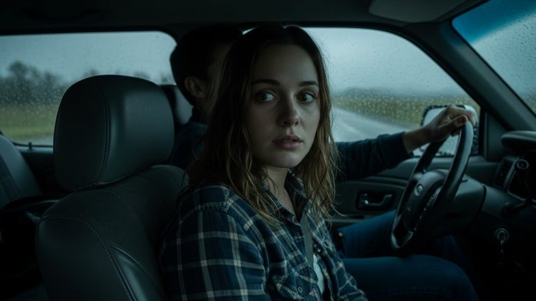 MY GIRLFRIEND WHISPERED ‘I’M OKAY’ AFTER THE CRASH—BUT HER EYES TOLD ME THE REAL, TERRIFYING TRUTH. I KNEW, IN THAT MOMENT, SOMETHING HAD TAKEN HER PLACE.