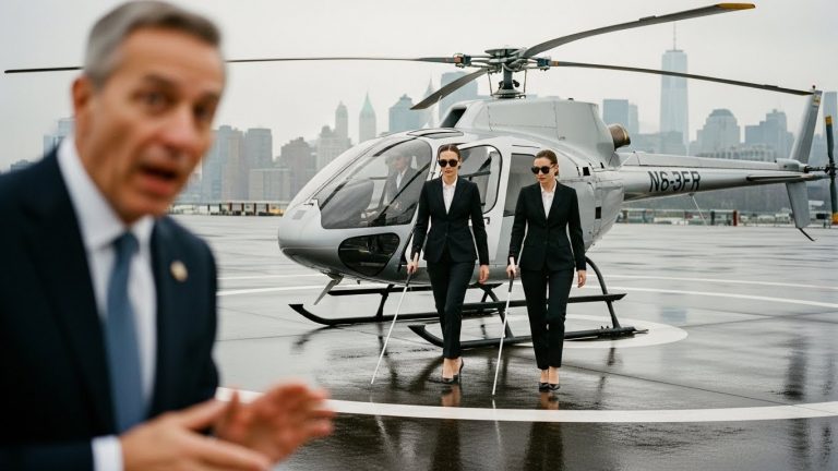 They Laughed When He Adopted Two Blind Orphans. 15 Years Later, The Twins Returned In A Helicopter To Buy The Company That Rejected Them.