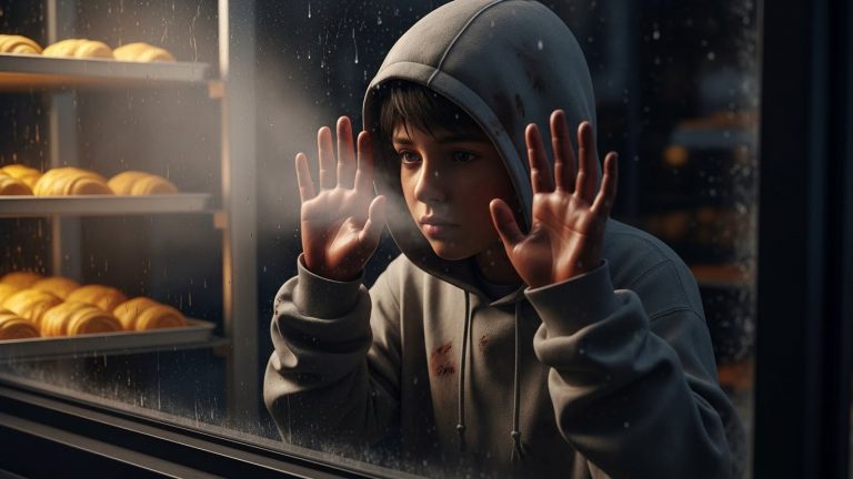 I Held a Baseball Bat Waiting for the Thug to Break In. When I Saw Who Was Actually Behind the Glass, I Dropped the Weapon and Fell to My Knees.