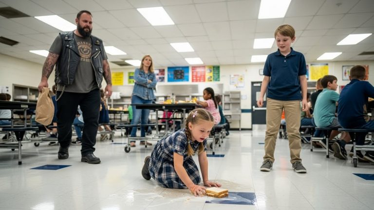I Found My 7-Year-Old Eating Off The School Floor. The Teacher Just Watched. What 200 Of My “Brothers” Did Next Changed Everything.