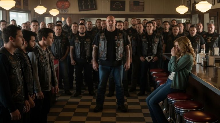 HEARTLESS BULLIES Harassed The Sweetest Cashier At Closing Time, Laughing While She Cried—But They Had No Idea That 35 “Hells Angels” Were Silently Watching From The Shadows, Waiting For The Perfect Moment To Strike.