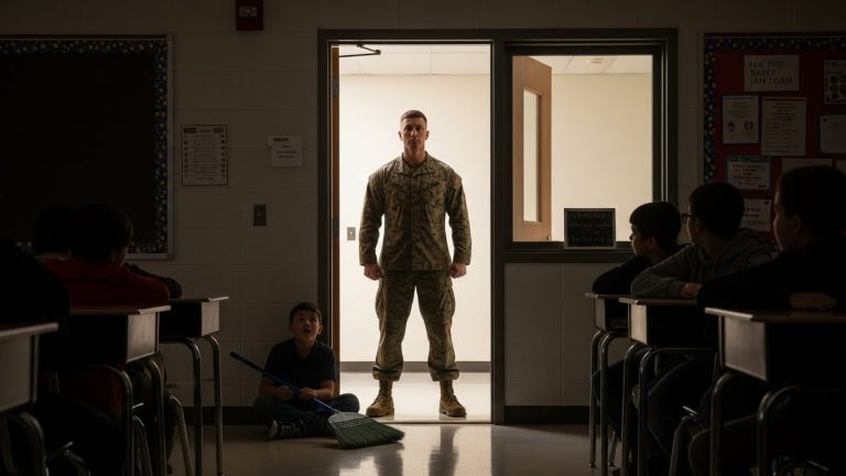 The Principal Told My Marine Dad “Boys Will Be Boys.” Dad Locked The Door And Sat Down.