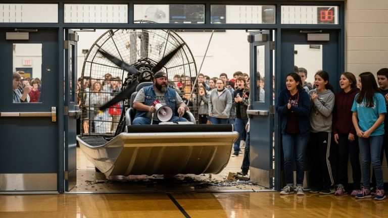 Bully Stole His Lunch Money, So Dad Parked A Swamp Boat In The Classroom. My Kid Was Their Punching Bag, Until My Cousin Ray Showed Up With A Megaphone And A Bucket Of Live Crickets. The Sheriff Laughed So Hard He Couldn’t Draw His Gun.