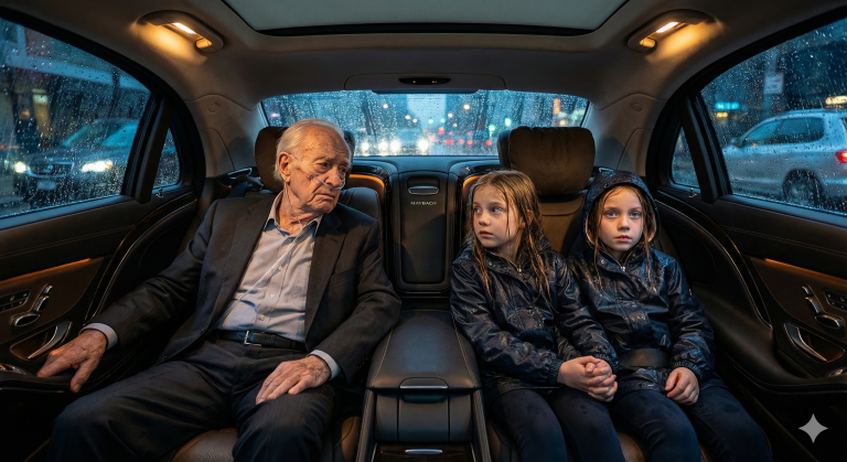 HE HAD 24 HOURS TO LIVE AND BILLIONS IN THE BANK. BUT WHEN HE SPOTTED 4 HOMELESS SISTERS FREEZING IN THE RAIN, HE MADE A CHOICE THAT SHOCKED THE WORLD.