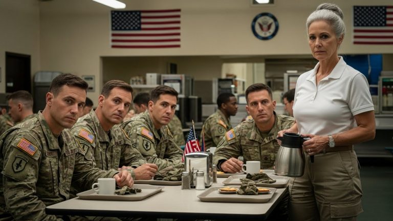 He Humiliated The “Lunch Lady” For Answering Her Phone. He Didn’t Know She Was A 3-Star General—And She Was About To End His Career In Front Of The Entire Base.