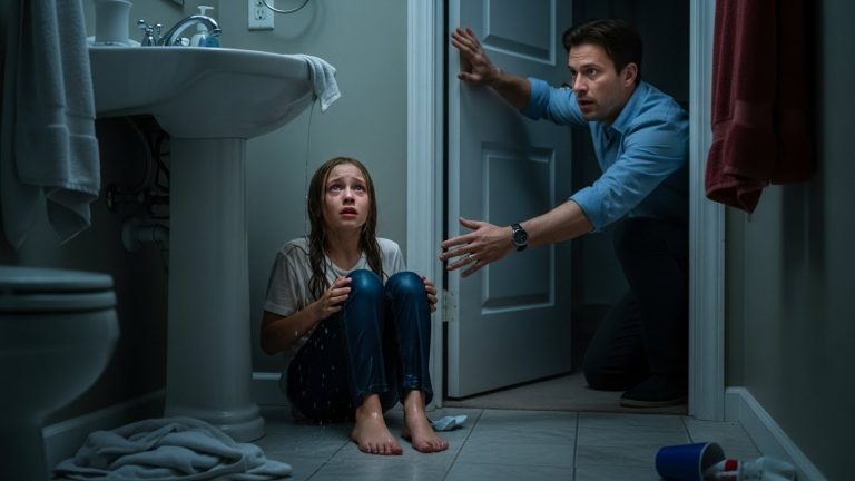 I Walked Into The Guest Bathroom And Saw My Niece’s Legs Dangling From The Darkness. What I Found In The Sink Will Haunt Me Until The Day I Die, And The Reason Why It Happened Is Even Worse.
