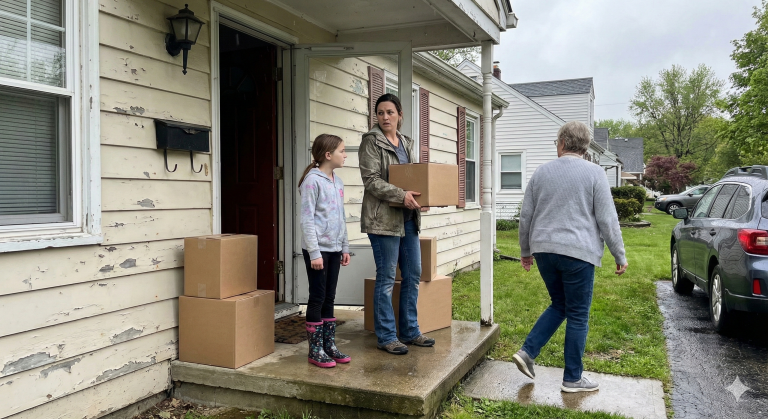 My mother forced my 11-year-old to stand in a freezing storm for five hours because she ‘decided’ we were homeless. She thought she held all the cards until a certified letter arrived three days later that turned her face ghost white. She forgot one tiny detail about the house she claimed was hers: my dead father left a paper trail she never saw coming