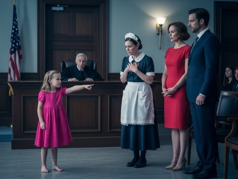 The Stepmother Said I Was a Killer, But Her Eight-Year-Old Daughter Just Ran Barefoot into the Courtroom With the Unspeakable Truth