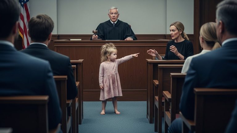 Innocent Nanny Facing Life Sentence Saved When 4-Year-Old “Ghost” Storms Courtroom and Screams the Chilling Truth at the Real Killer…