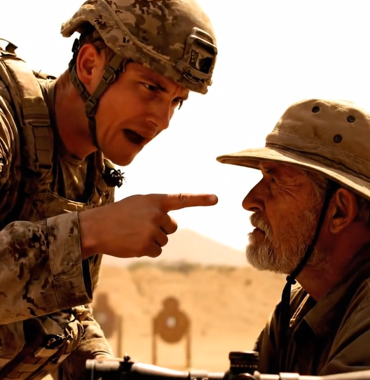 The Marines Mocked The “Senile” Old Man’s Gold Rifle. Then He Took A Shot That Made The General Land Her Helicopter.