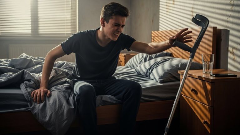 He Kicked A Disabled Boy’s Cane, Laughing While He Fell—Then The School’s “Quiet” Janitor Stepped In And Taught The Bully A Lesson He Will Never Forget